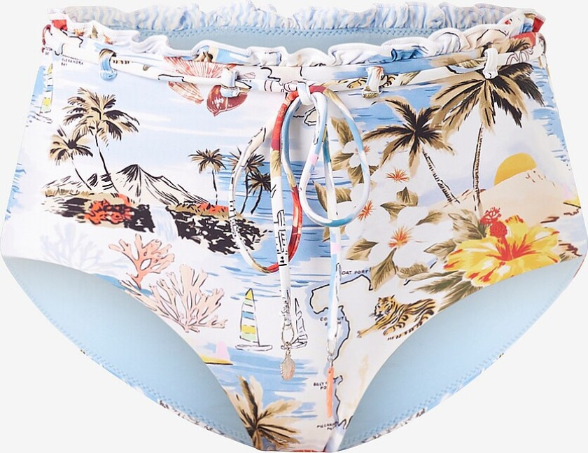 Bikinitruse High Waisted Pant - Blå
