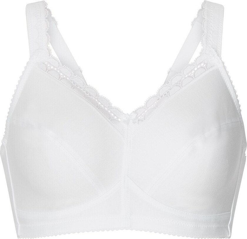 Myk bh Cotton Comfort Bra - Hvit
