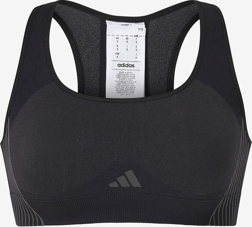 Sports-BH Aeroknit Light-support - Svart