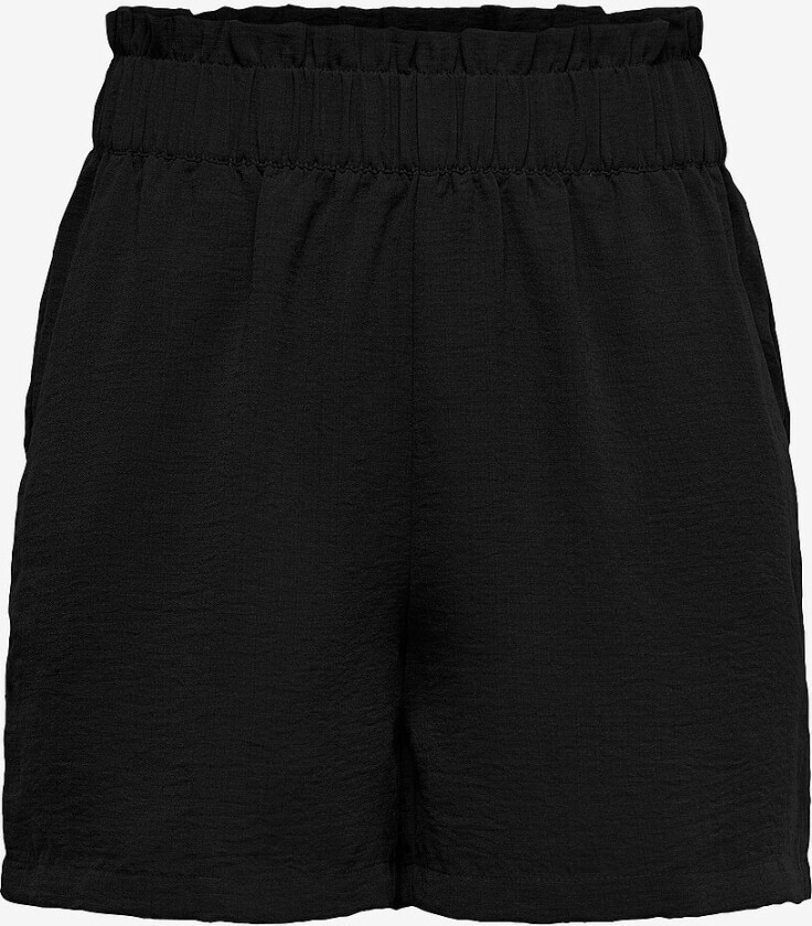 Shorts jdyDivya HW Paperbag Shorts Wvn - Svart