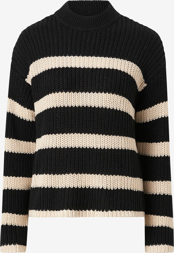 Genser vmHilda LS Highneck Pullover - Svart