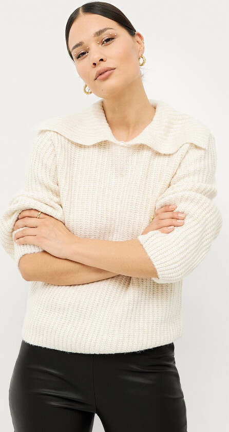 Genser PetrineSZ Pullover - Hvit