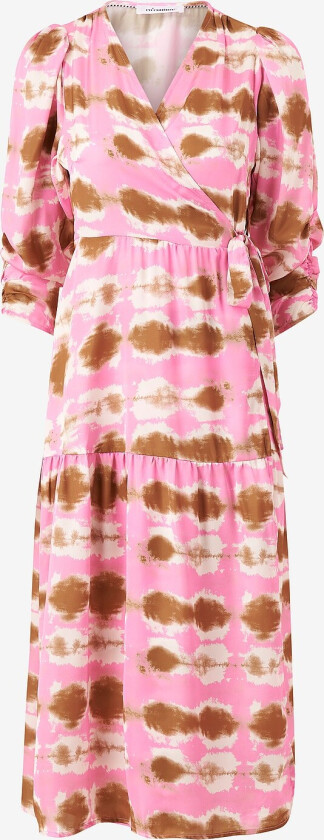 Omslagskjole Fossil Wrap Dress - Rosa