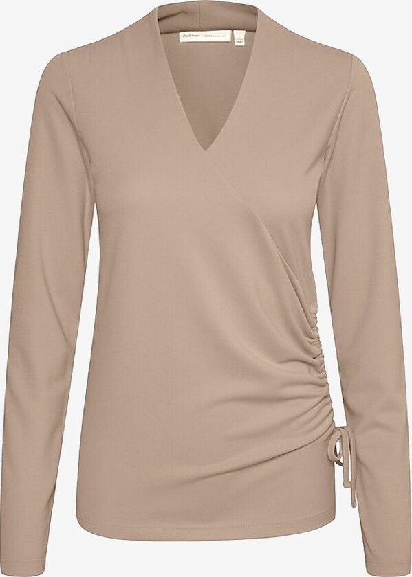 Topp GraysenIW Wrap Top - Beige