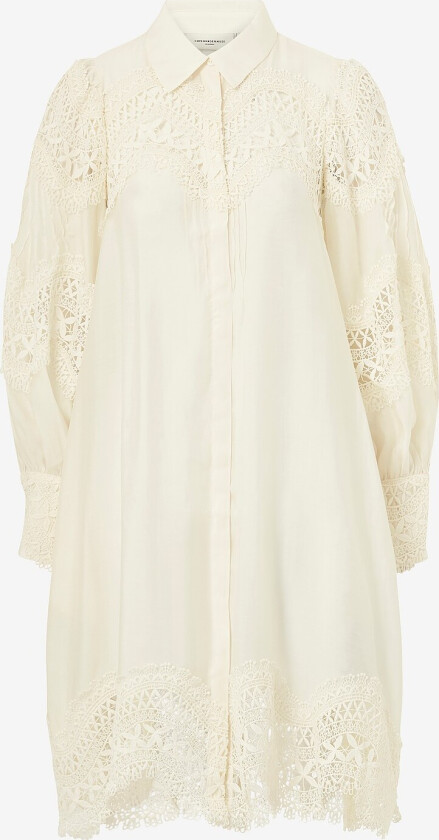 Skjortekjole cmMolly Dress - Hvit