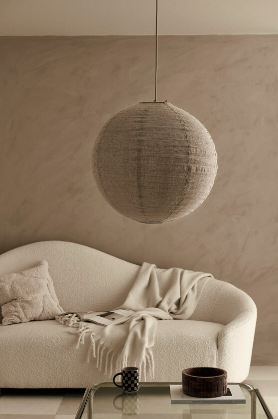 Takskjerm Alva Ø 50 cm - Beige