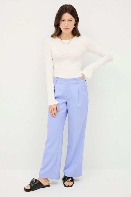 Bukser Tammie Low Waist - Blå