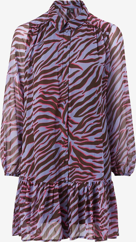 Kjole vmKaya Fall LS Short Shirt Dress - Blå