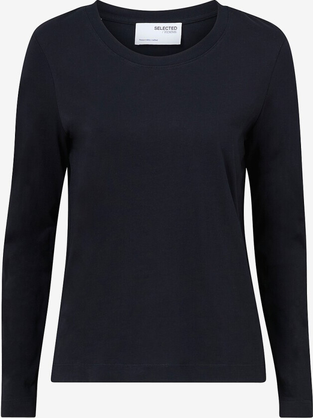 Topp slfStandard LS Tee - Svart
