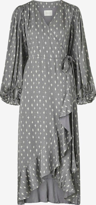 Maxikjole Blossom Dress - Grå
