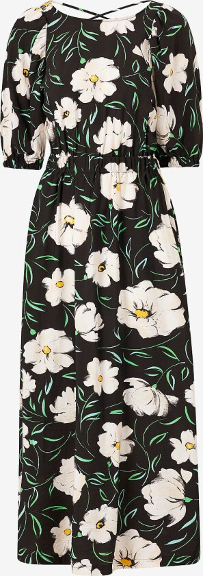 Maxikjole objHasini S/S Long Dress 126 - Svart