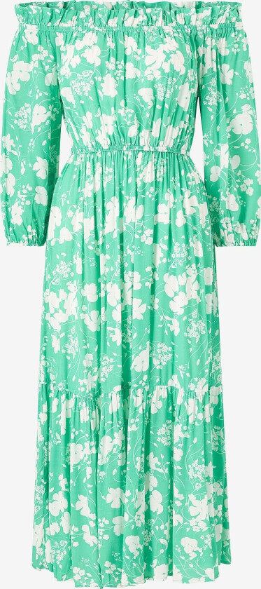 Kjole yasHawaii 3/4 Off Shoulder Long Dress - Grønn