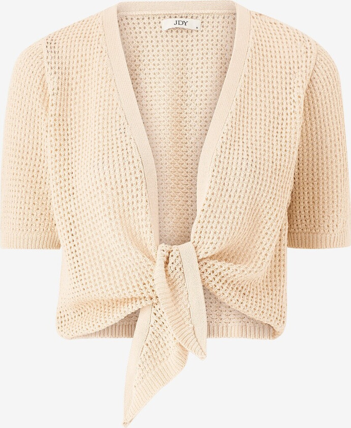 Kardigan jdyMehedi 2/4 Short Tie Cardigan Knt - Beige