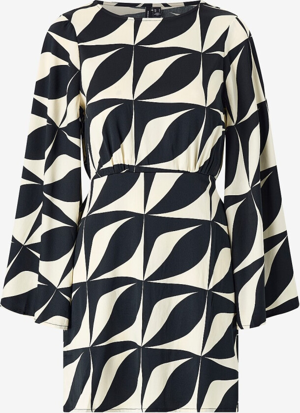 Kjole vmKypra LS Mini Dress Wvn - Svart