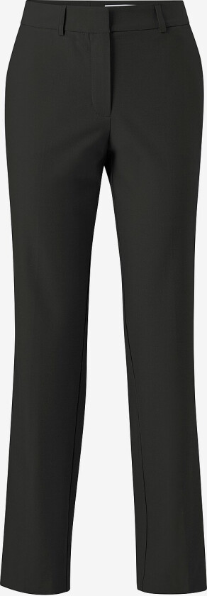 Bukse slfEliana MW Straight Pant - Svart