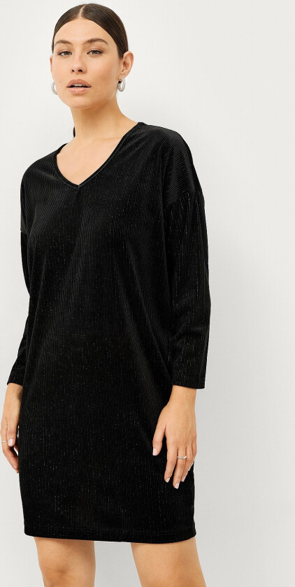 Fløyelkjole RachelSZ Dress - Svart