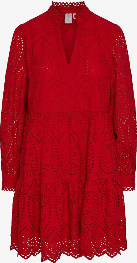 Kjole yasHoli LS Dress - Rød