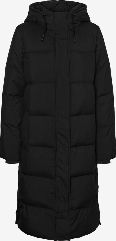 Dunfrakk vmEricaholly Long Down Jacket - Svart