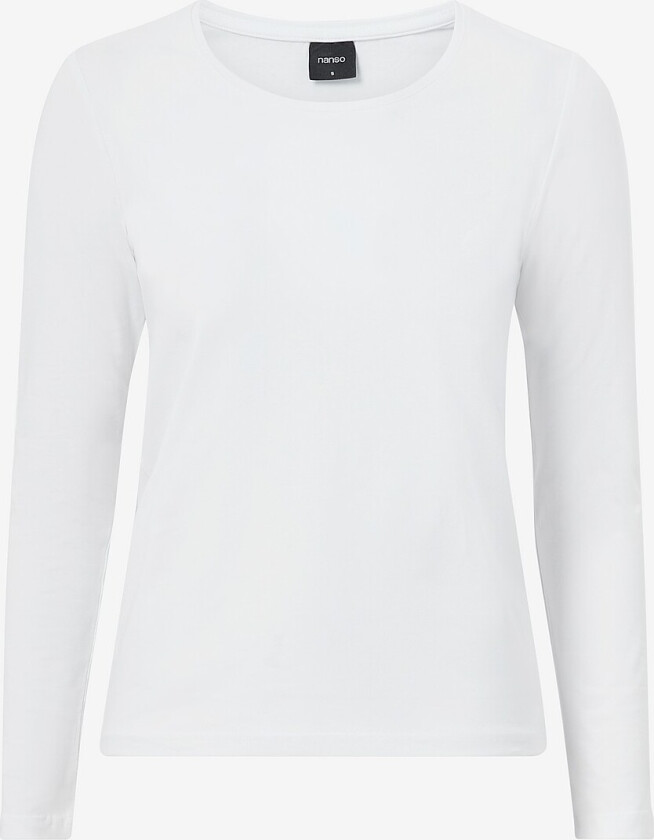 Topp Blouse Basic - Hvit