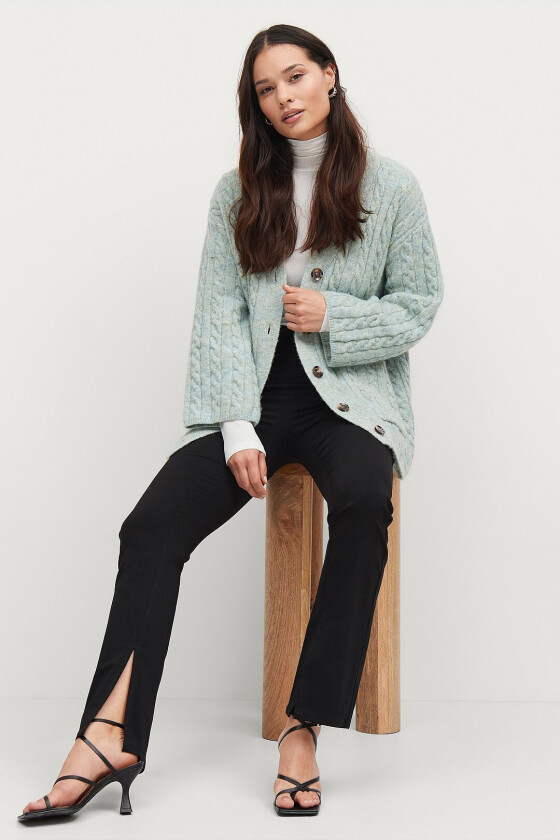 Kardigan slAnjelita Cardigan LS - Grønn