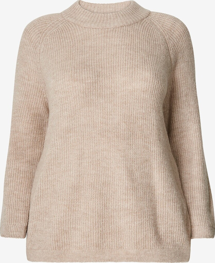 Genser carJade L/S Pullover Knt - Hvit