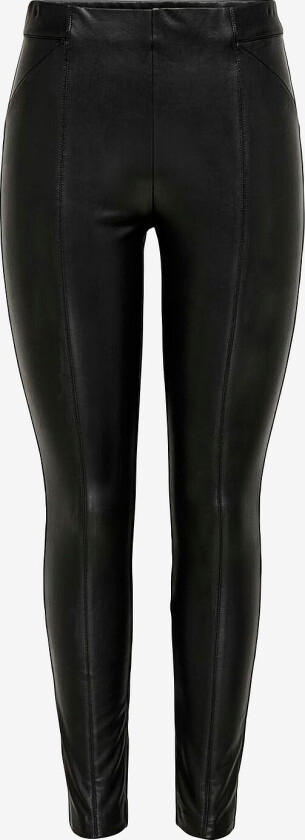Leggings onlJessie Faux Leather Legging - Svart