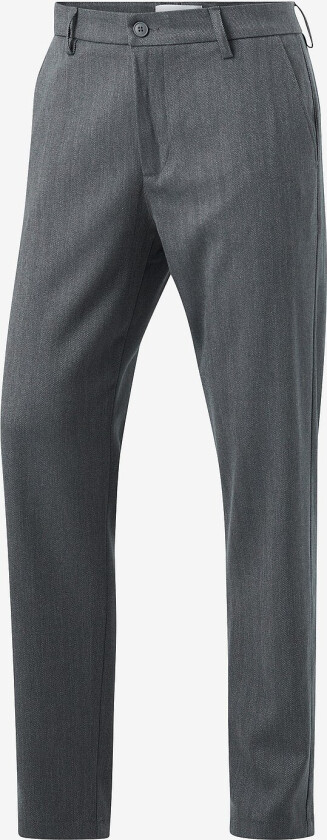 Bukser Como Reg Herringbone Suit Pants - Grå