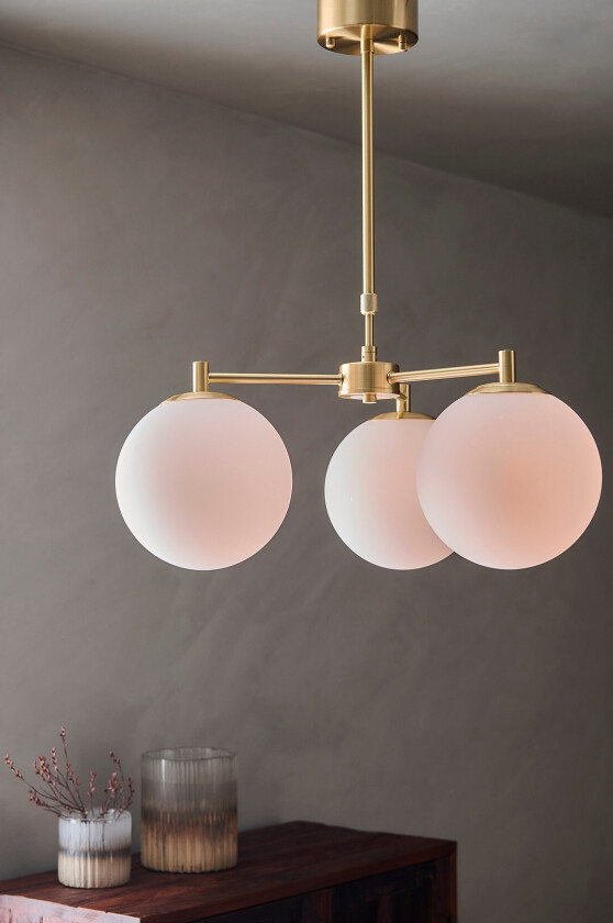 Taklampe Winston - Messing