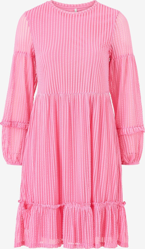 Kjole onlNaja L/S Baloon Dress - Rosa