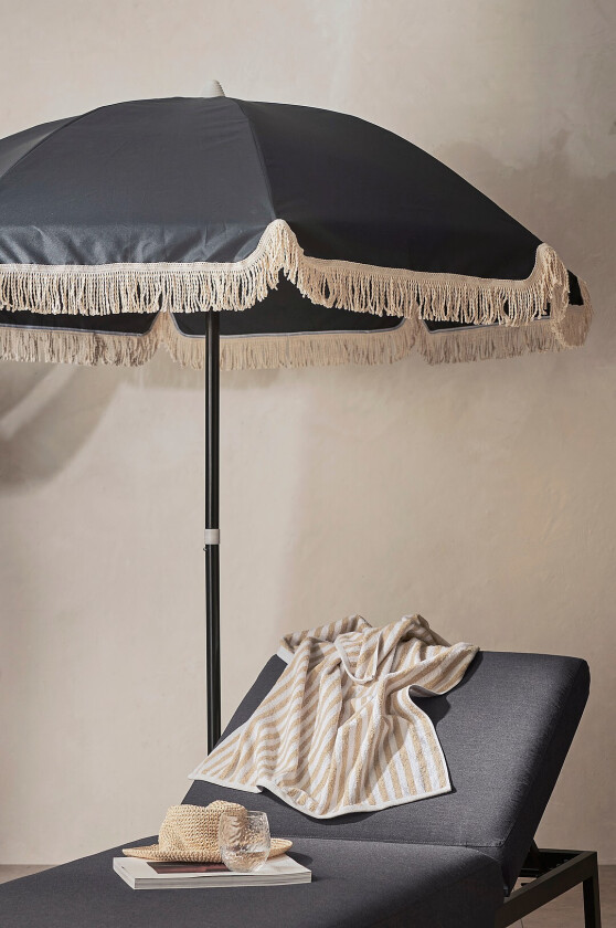 Parasoll Jippi diameter 180 cm - Svart