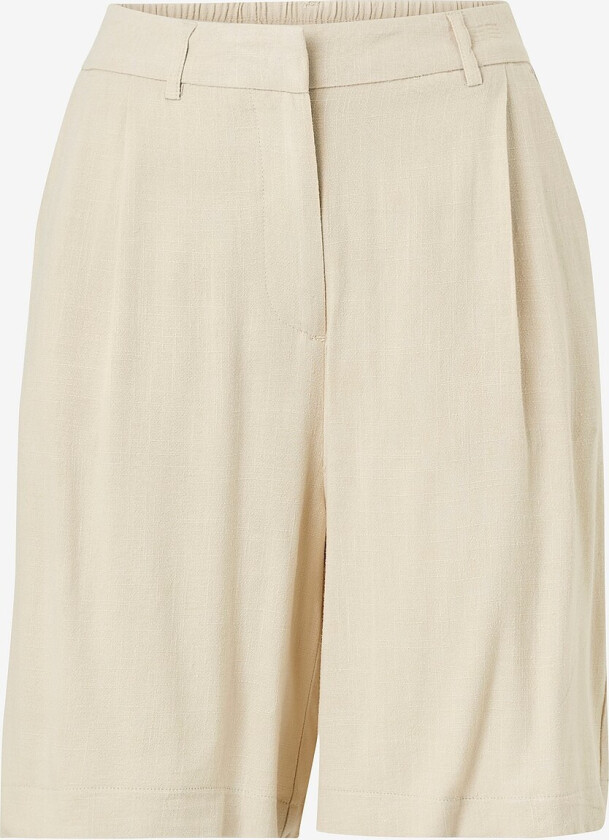 Shorts pcVinsty HW Linen Bermuda Shorts - Natur