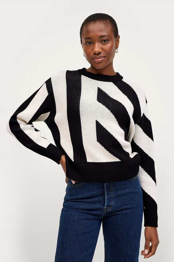 Genser slCabba Pullover LS - Svart