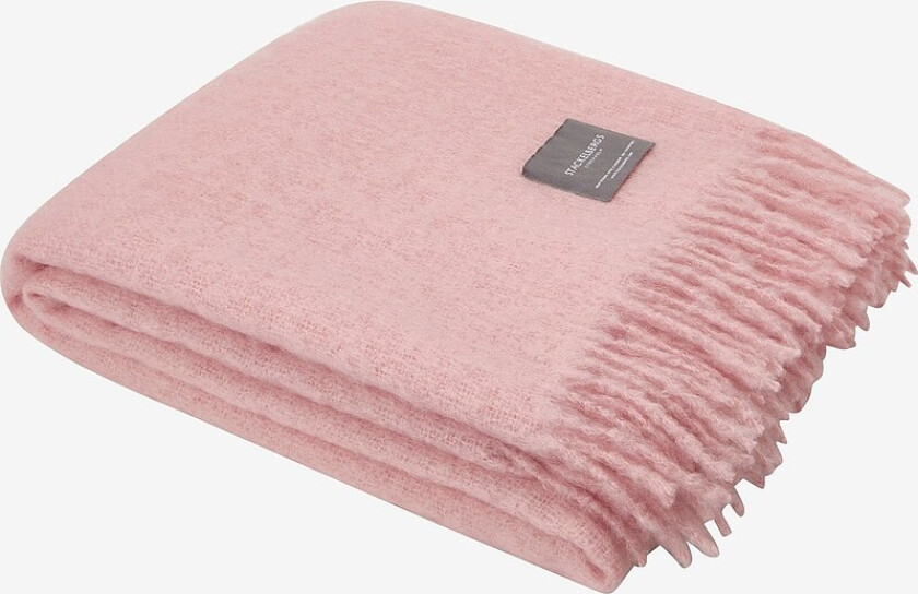 Pledd Mohair Blanket - Rosa