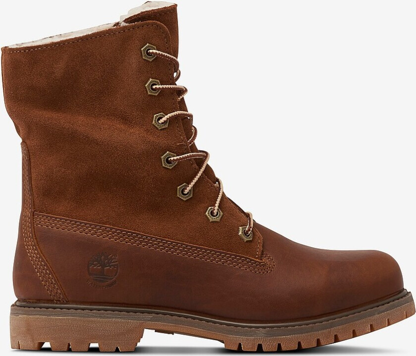 Støvler Authentics Teddy Fleece WP Fold-Down - Brun