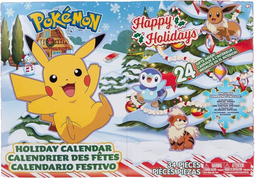 Pokemon Adventskalender 2022 Pokemon Figurer Adventskalender 426028