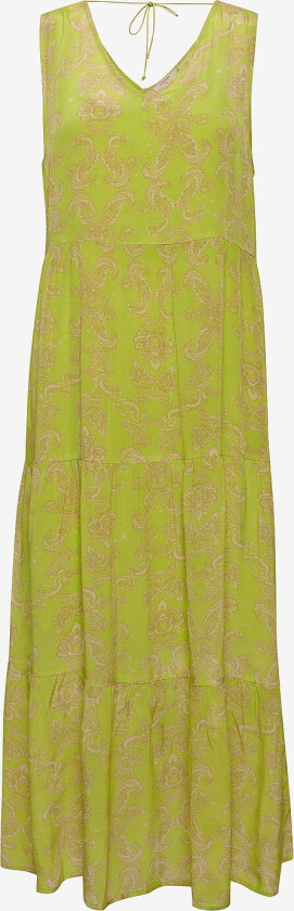 Maxikjole crParam Long Dress Kim fit - Grønn