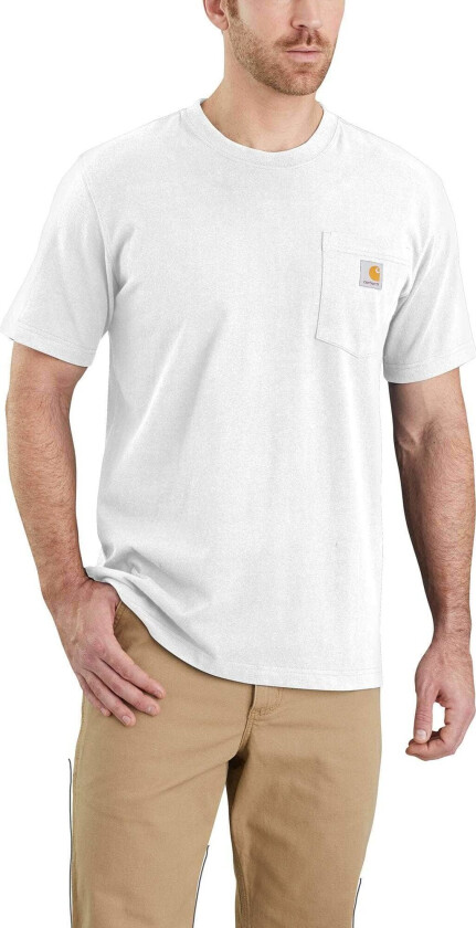 Men's Workwear Pocket S/S T-Shirt XXL, White