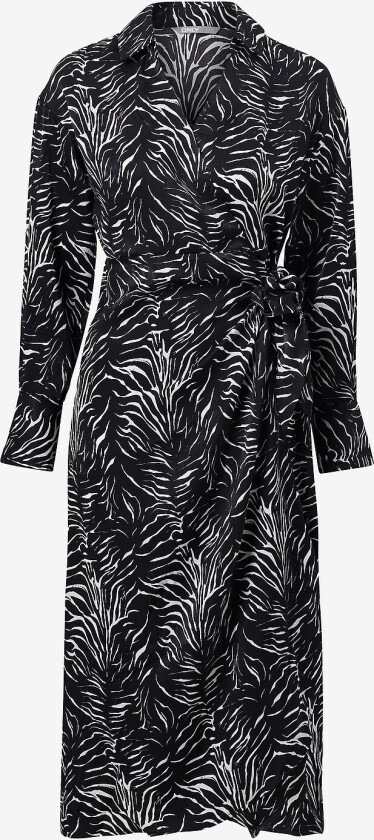 Kjole onlMille L/S Midi Dress Ptm - Svart