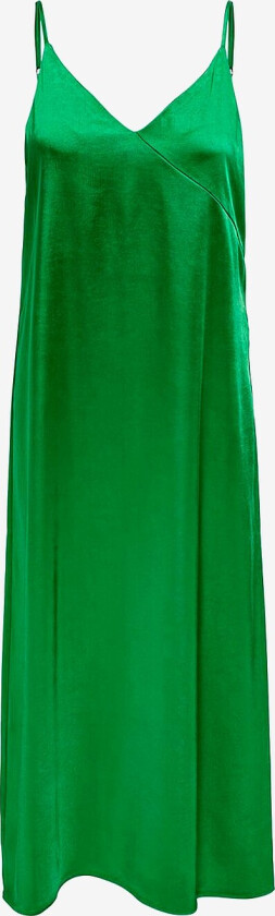 Kjole onlCosmo Slip Midi Dress - Grønn
