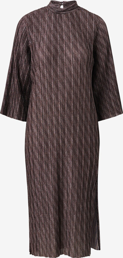 Kjole objLux 2/4 Midi Dress 124 - Svart
