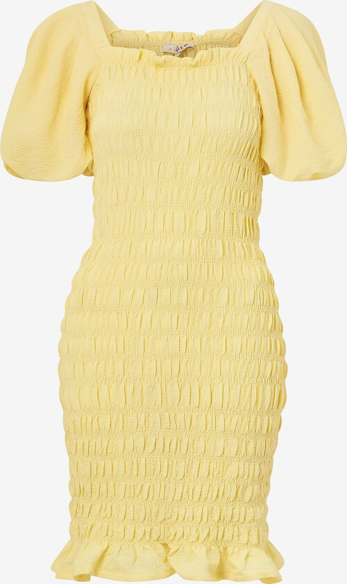 Kjole Rikko Solid Dress - Gul