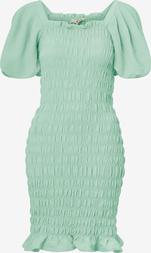 Kjole Rikko Solid Dress - Grønn