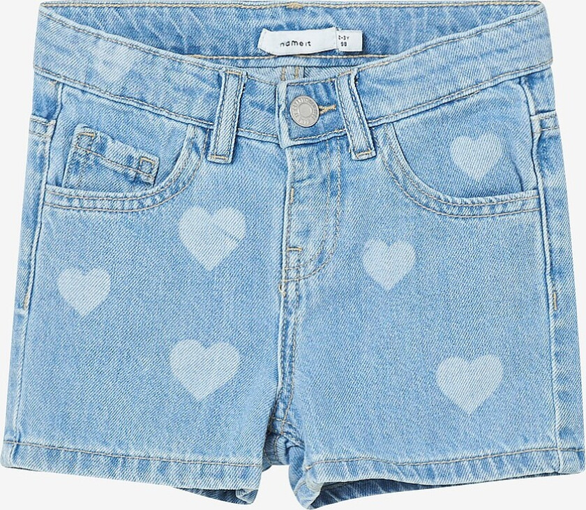 Jeans-shorts nmfRose Rwg Dnm Shrts - Blå