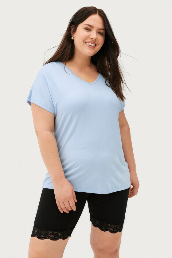 Sykkelshortser Oslo Biker Shorts With Lace - Svart