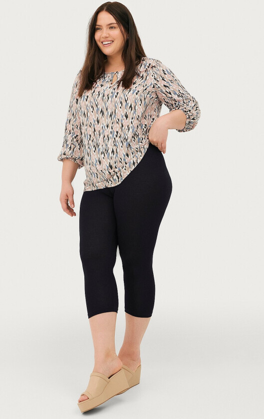 Leggings Amsterdam Jersey Leggings 3/4 - Svart