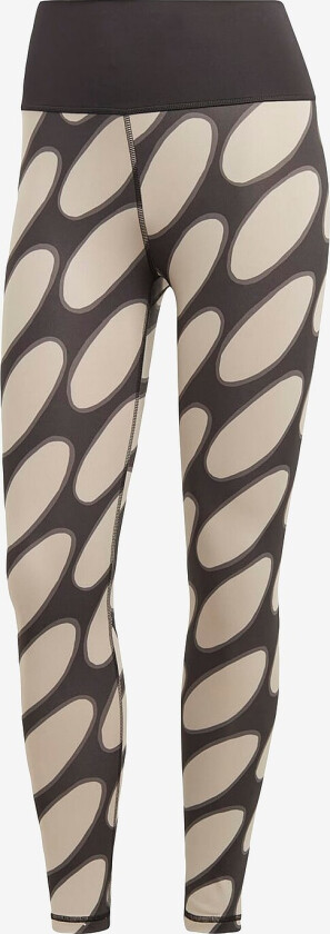 Treningstights adidas x Marimekko Optime Training 7/8 Tights - Svart
