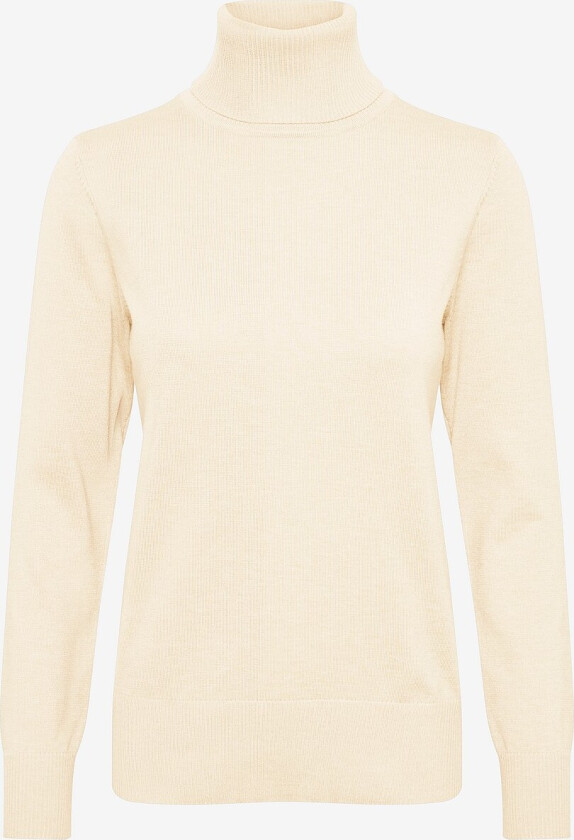 Polohals J2046, Roll Neck Sweater - Beige