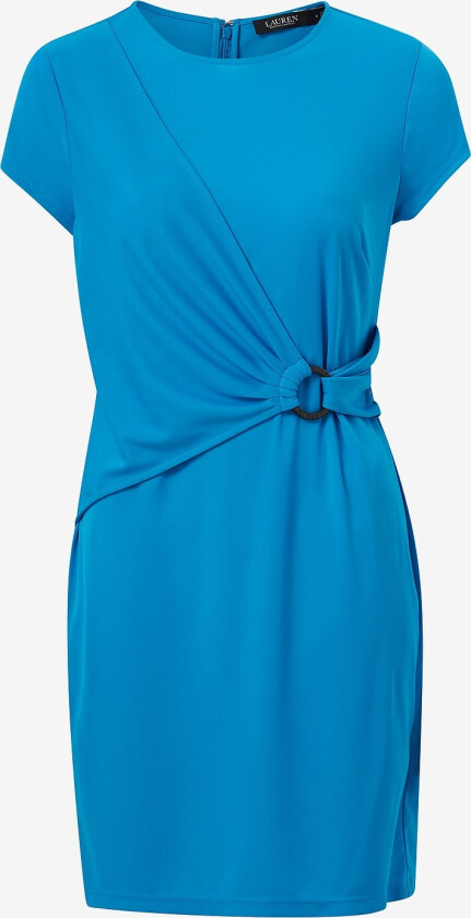 Kjole Str Matte Jersey-Dress - Blå