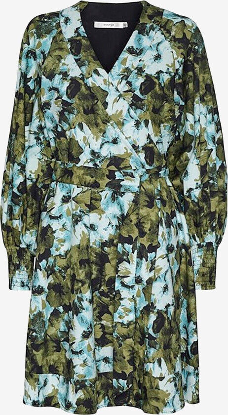 Omslagskjole BlishaGZ Wrap Dress - Blå