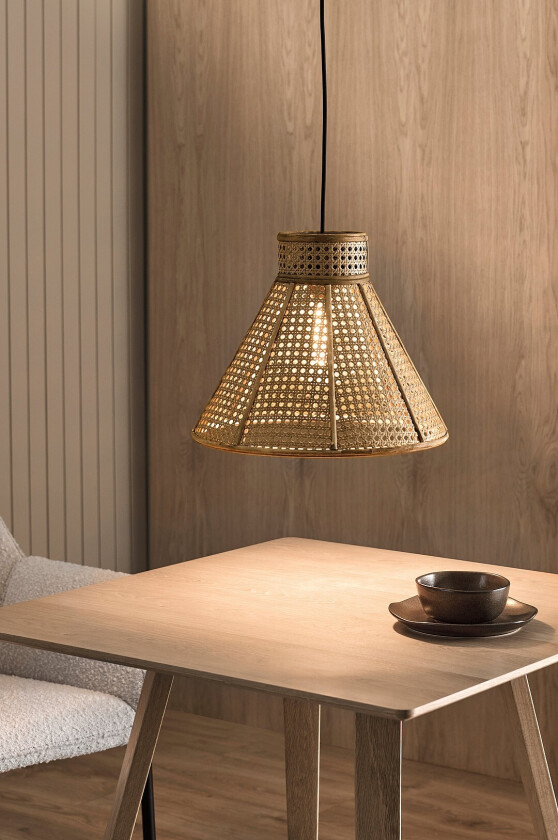 Taklampe Wilma - Brun